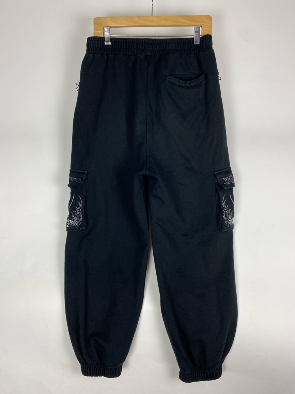 Breathe Divinity Cargo Sweat Pants Black Men’s Size Large - Picture 6 of 11